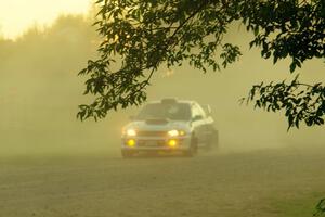 Tyler Matalas / Ian Hoge Subaru Impreza on SS1.