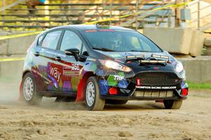 Rob Sanders / Karen Jankowski Ford Fiesta ST on SS1.