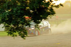 Rob Sanders / Karen Jankowski Ford Fiesta ST on SS1.