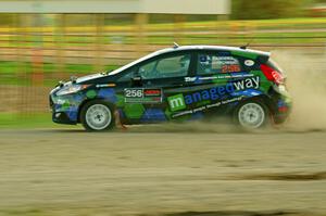 Rob Sanders / Karen Jankowski Ford Fiesta ST on SS1.