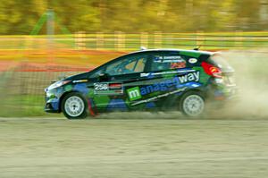 Rob Sanders / Karen Jankowski Ford Fiesta ST on SS1.