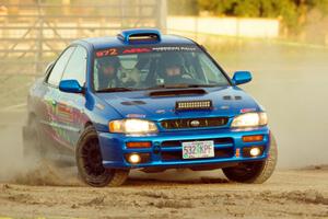 Cooper Anderson / Brody Anderson Subaru Impreza Subaru 2.5RS on SS1.