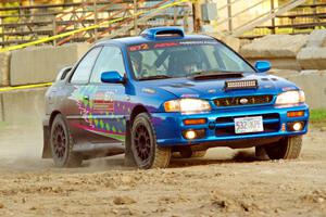 Cooper Anderson / Brody Anderson Subaru Impreza Subaru 2.5RS on SS1.