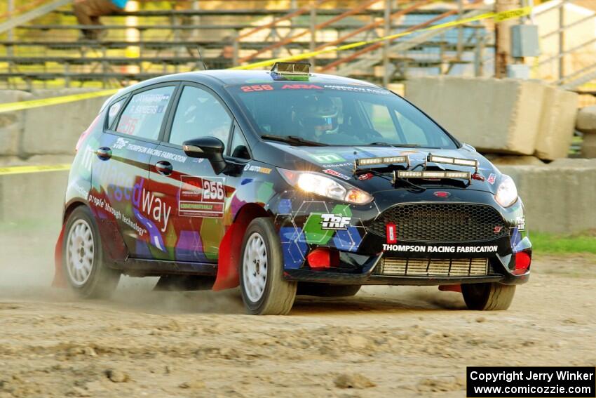 Rob Sanders / Karen Jankowski Ford Fiesta ST on SS1.