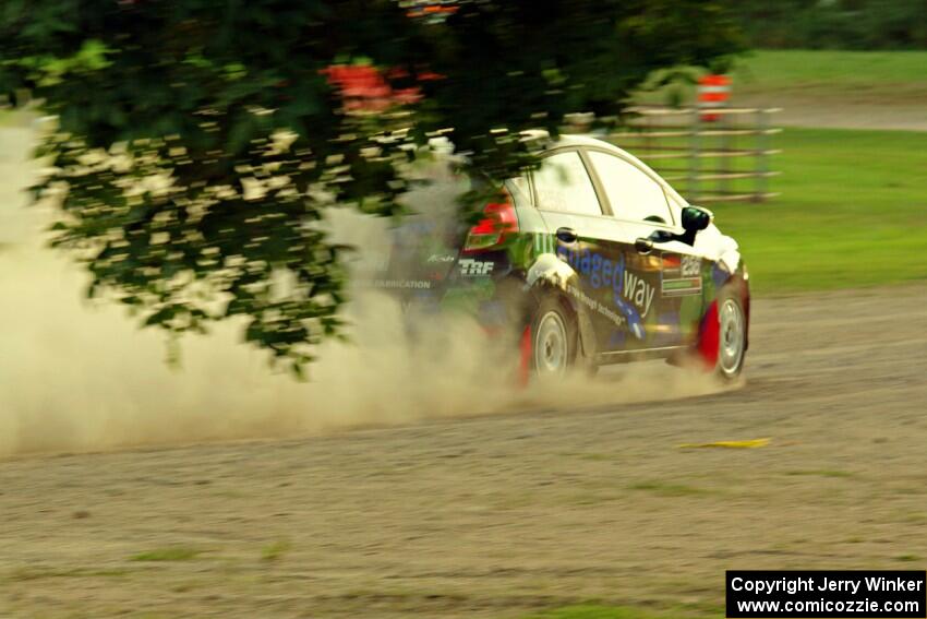 Rob Sanders / Karen Jankowski Ford Fiesta ST on SS1.