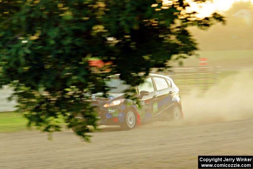 Rob Sanders / Karen Jankowski Ford Fiesta ST on SS1.