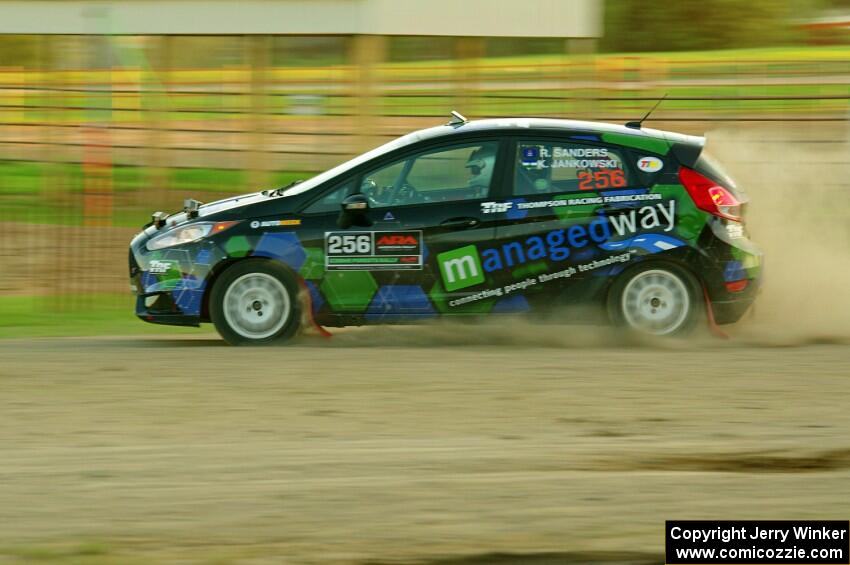 Rob Sanders / Karen Jankowski Ford Fiesta ST on SS1.