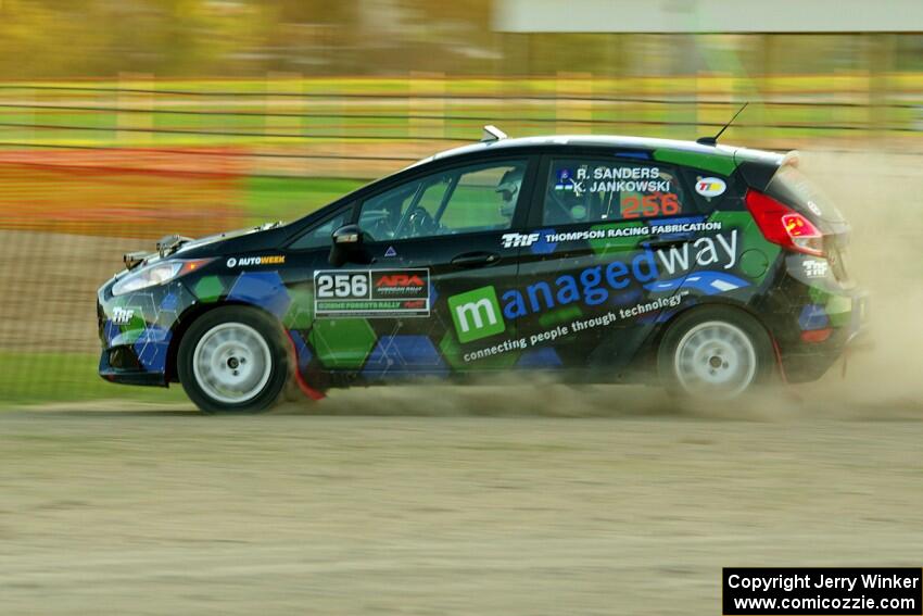 Rob Sanders / Karen Jankowski Ford Fiesta ST on SS1.