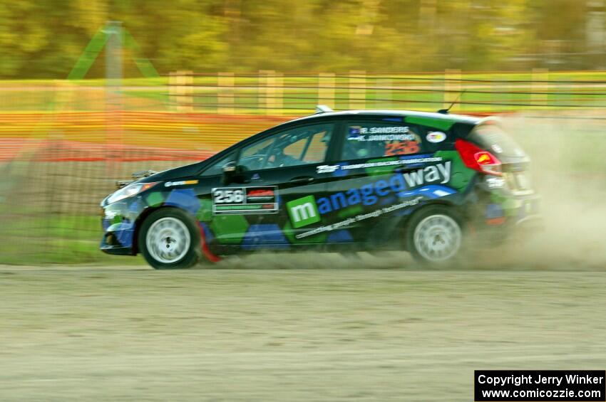 Rob Sanders / Karen Jankowski Ford Fiesta ST on SS1.