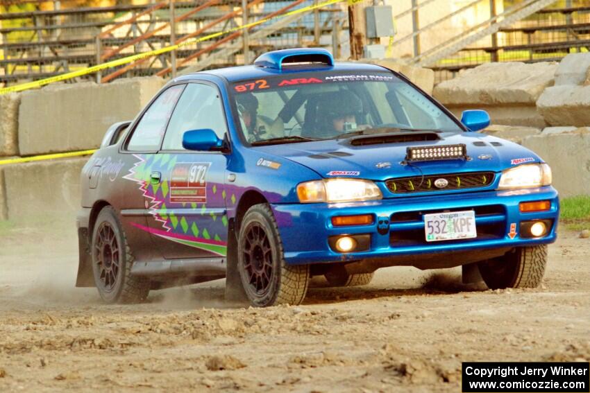 Cooper Anderson / Brody Anderson Subaru Impreza Subaru 2.5RS on SS1.