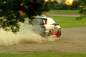 Jovan Kelsey / Mike Lovejoy Subaru WRX on SS1.