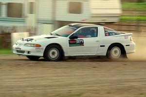 Czarek Kuczaj / David Ma Mitsubishi Eclipse on SS1.