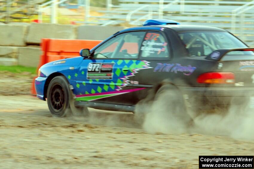 Cooper Anderson / Brody Anderson Subaru Impreza Subaru 2.5RS on SS1.