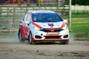 John Sharps / Gabriel Nieves Honda Fit on SS1.