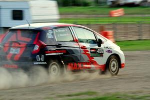 John Sharps / Gabriel Nieves Honda Fit on SS1.