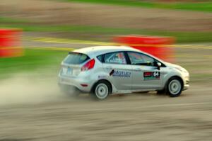 Paul Dickinson / Krista Skucas Ford Fiesta on SS1.