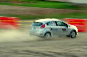 Paul Dickinson / Krista Skucas Ford Fiesta on SS1.