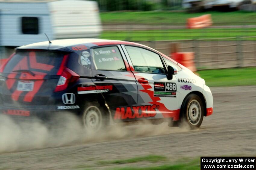 John Sharps / Gabriel Nieves Honda Fit on SS1.