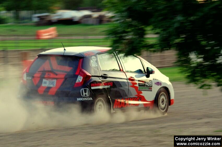 John Sharps / Gabriel Nieves Honda Fit on SS1.