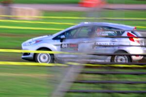 Paul Dickinson / Krista Skucas Ford Fiesta on SS1.