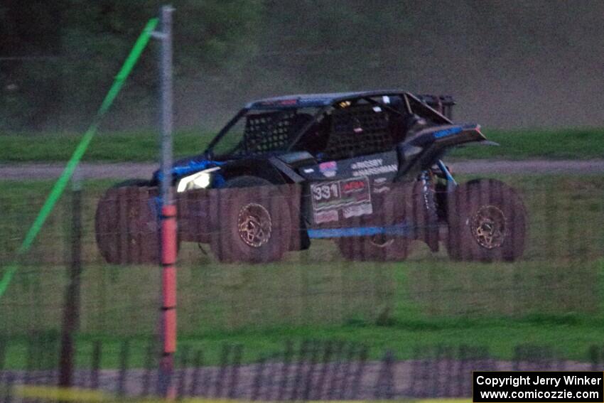 Tadd Rigsby / Camron Harshman Can-Am Maverick X3 on SS2.