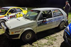 Adam VanDamme / Bryce Proseus VW Golf at Thursday night's parc expose.