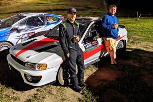 Mike Engle / Danny Norkus Subaru Impreza 2.5RS at Thursday night's parc expose.