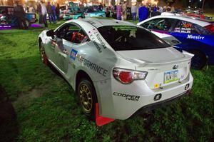 John Kosmatka / Kristin Kosmatka Subaru BRZ at Thursday night's parc expose.