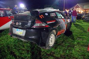 Chris Sladek / Zach Pfeil Honda CRZ at Thursday night's parc expose.