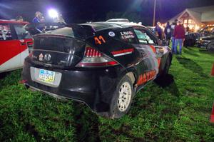 Chris Sladek / Zach Pfeil Honda CRZ at Thursday night's parc expose.