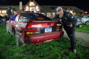 Al Dantes, Jr. / R.J. Kassel Mazda RX-7 LS at Thursday night's parc expose.