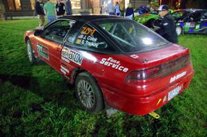 Jason Cook / Stefan Trajkov Eagle Talon at Thursday night's parc expose.