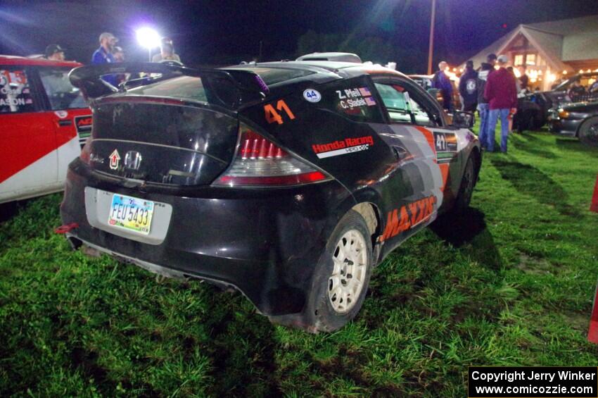 Chris Sladek / Zach Pfeil Honda CRZ at Thursday night's parc expose.