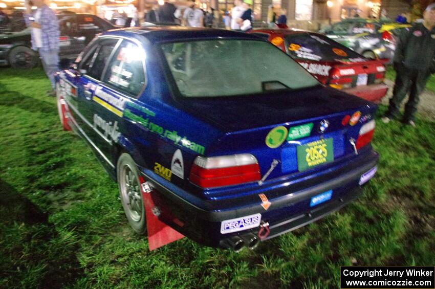 Ryan George / Heather Stieber-George BMW M3 at Thursday night's parc expose.