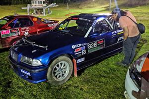 Ryan George / Heather Stieber-George BMW M3 at Thursday night's parc expose.