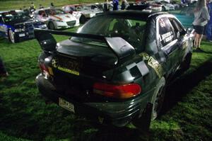 Jacob Kohler / Zach Houliston Subaru Impreza at Thursday night's parc expose.