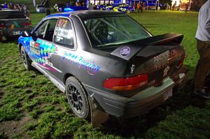 Cooper Anderson / Brody Anderson Subaru Impreza Subaru 2.5RS at Thursday night's parc expose.
