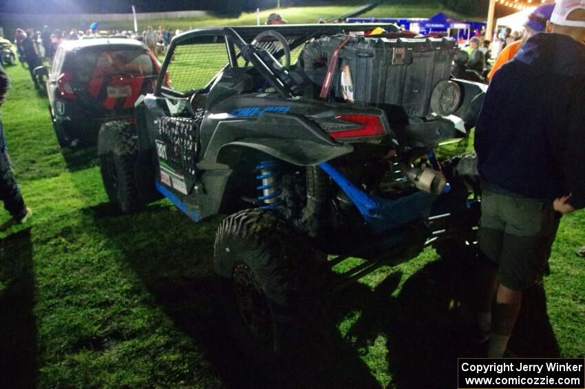 Tadd Rigsby / Camron Harshman Can-Am Maverick X3 at Thursday night's parc expose.