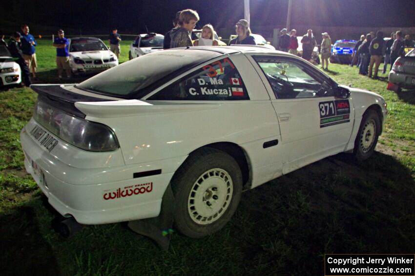 Czarek Kuczaj / David Ma Mitsubishi Eclipse at Thursday night's parc expose.