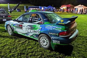 Amanda Skelly / Elizabeth Cordara Subaru Impreza at Thursday night's parc expose.