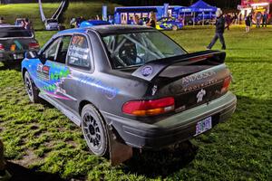 Cooper Anderson / Brody Anderson Subaru Impreza Subaru 2.5RS at Thursday night's parc expose.