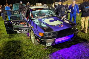 Michael Miller / Angelica Miller Mitsubishi Galant VR-4 at Thursday night's parc expose.