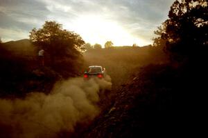 Noel Lawler / Charles Bradley Hyundai Tiburon on SS1, Mayer South.