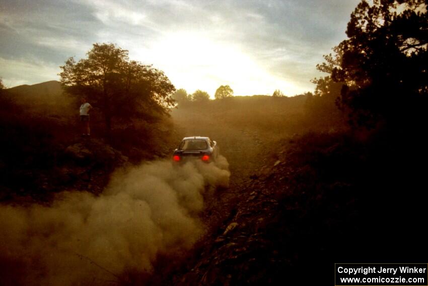 Noel Lawler / Charles Bradley Hyundai Tiburon on SS1, Mayer South.