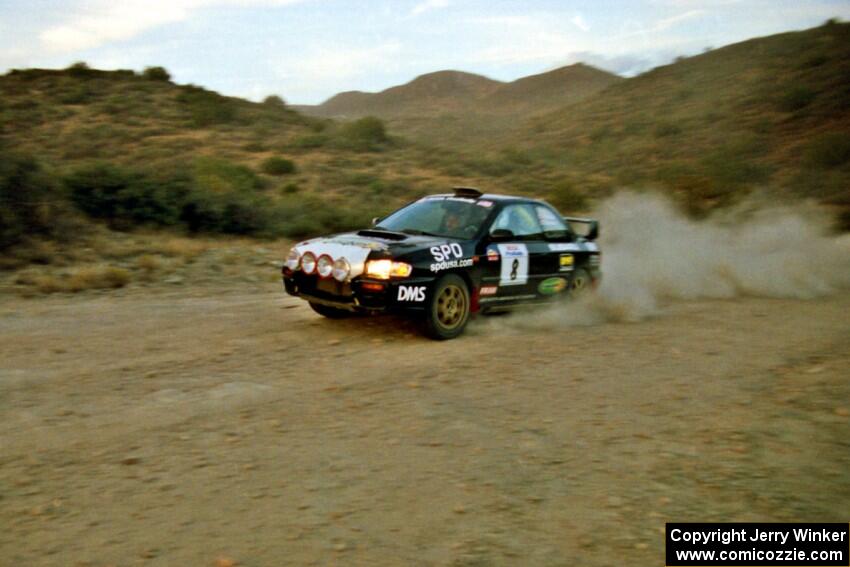 Pat Richard / Ben Bradley Subaru Impreza 2.5RS on SS1, Mayer South.