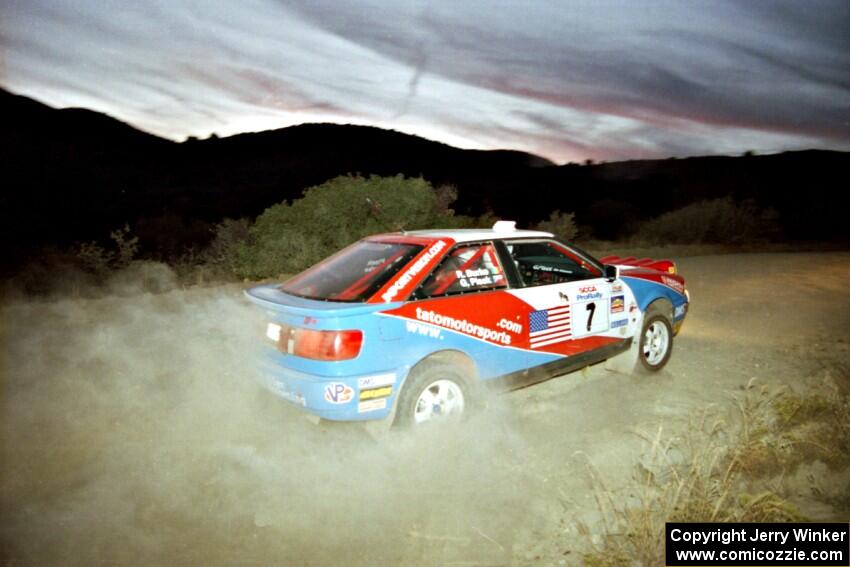 George Plsek / Ronan Burke Audi S2 Quattro on SS1, Mayer South.