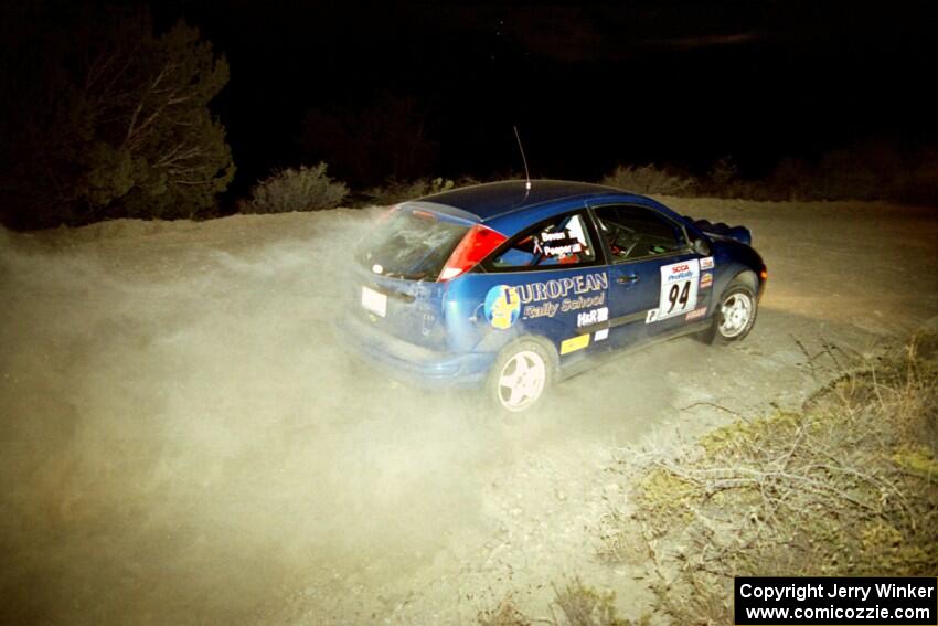 Craig Peeper / Ian Bevan Ford Focus on SS1, Mayer South.