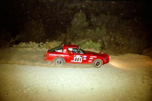 Jim Gillaspy / Mick Kilpatrick Mazda RX-7 on SS1, Mayer South.