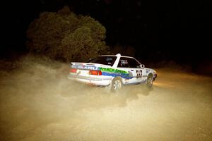 Ken Flees / Brian Flees Subaru RX on SS1, Mayer South.