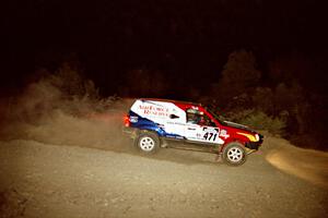 Greg Pachman / Ray Summers Ford Escape on SS1, Mayer South.